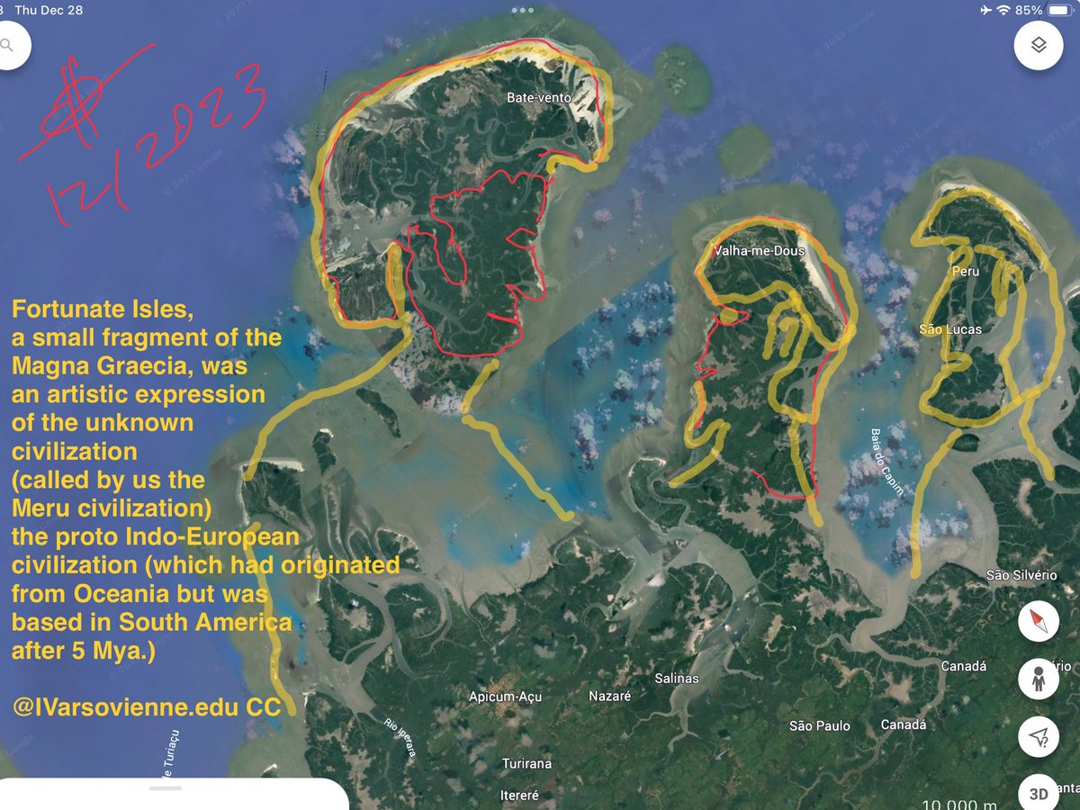 IVarsovienne's tweet photo. The Fortunate Isles (#Blessed I.), were legendary islands in the #AtlanticOcean, a geographical location, a winterless earthly #paradise inhabited by the #heroes of Greek #mythology. The #FortunateIsles were associated with the concept of #Elysium. #Hesiod #Brazil #Greek #Merus https://t.co/3wlPLefmpP