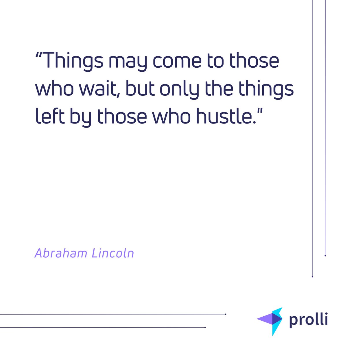 prolliapp's tweet photo. #QuoteOfTheDay #InspirationalQuotes #MotivationalQuotes #LifeQuotes #PositiveQuotes #Wisdom #WordsOfWisdom #DailyQuotes #Mindfulness #prolli #prolliapp #launchingsoon #professionals #professionalsocialmedia #YoungMillennials #genZ #inspiration #life #talent #abrahamlincoln https://t.co/HI86tk548c