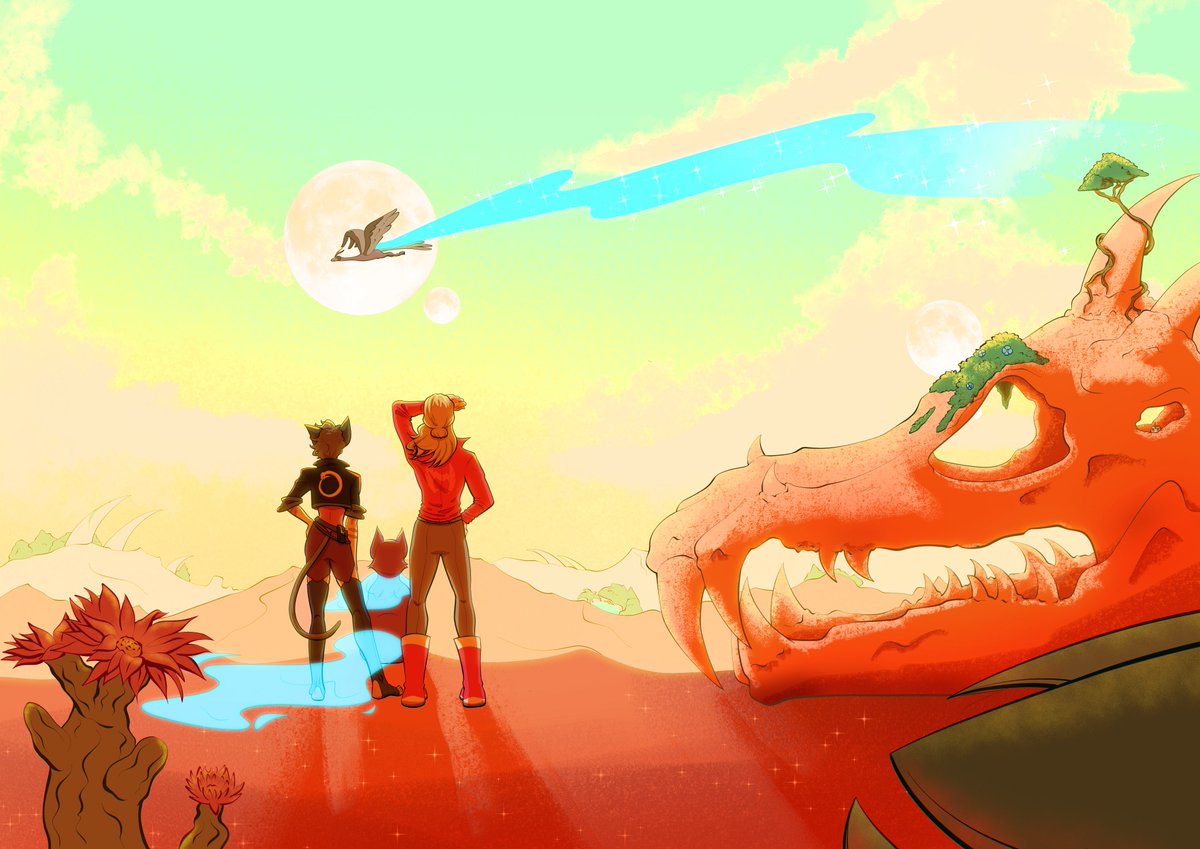 Catradora travel Etheria 8/12 🏜️ Crimson Waste 🏜️

"Once devoid of life, the Crimson Waste was now bristling with magic."

☀️
#CatradoraTravelSeries