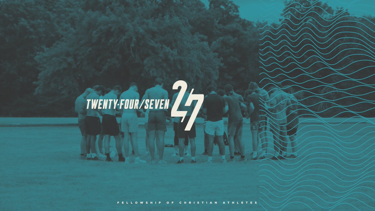 HallofFameFCA's tweet photo. As a coach or athlete, it can feel like the hustle and grind never stops. How you spend your "24/7" matters. Jesus is ready to give you the rest and rejuvenation that you need, you just have to slow down enough to receive it.  #FCA247

24/7 Promo Video - https://t.co/eRtXT7K8LS https://t.co/mwL95NdNoT