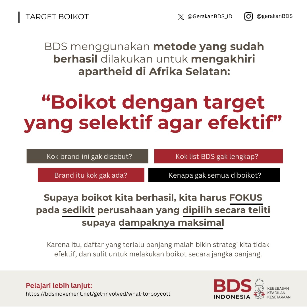 sosrsaparila's tweet photo. @chiaruuya Ini list resmi dari BDS Indonesia. Boleh dibaca juga supaya lebih efektif boikotnya! <3 https://t.co/FW03e9HQTb