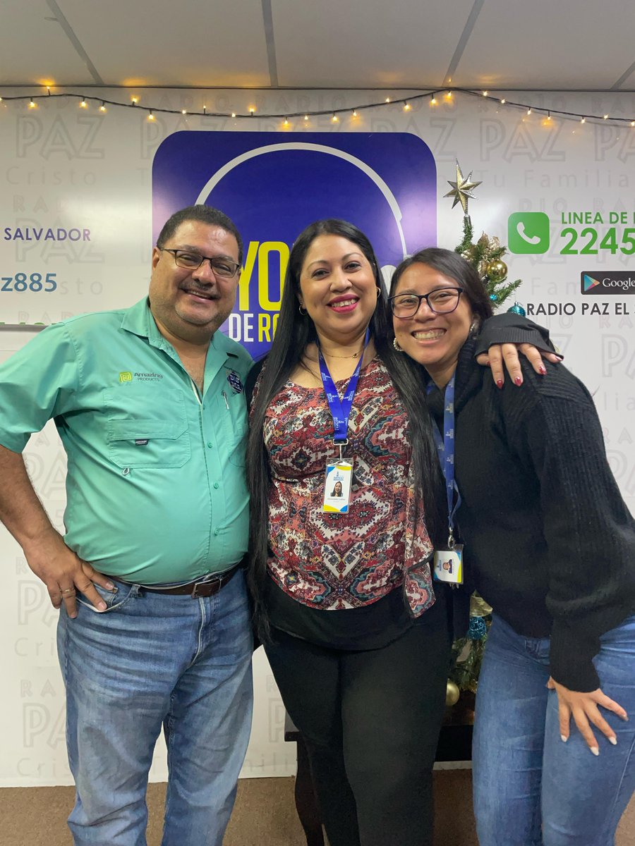 radiopaz885's tweet photo. Inicia "El Conteo" 🥳 y te acompañan en cabina Lau, Esme y José Luis 😎 Escucha este día las 88 alabanzas más solicitadas de Radio Paz en el 2023 🎶 ¿Cuáles son tus favoritas de este año?
#TuFamiliaenCristo #ElConteo #AlCompásdeLas5 https://t.co/auChwOgnf9