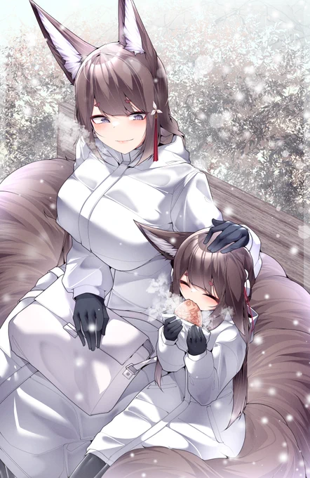 ママ もふもふ~  Mama mofu mofu  #AzurLane #アズールレーン