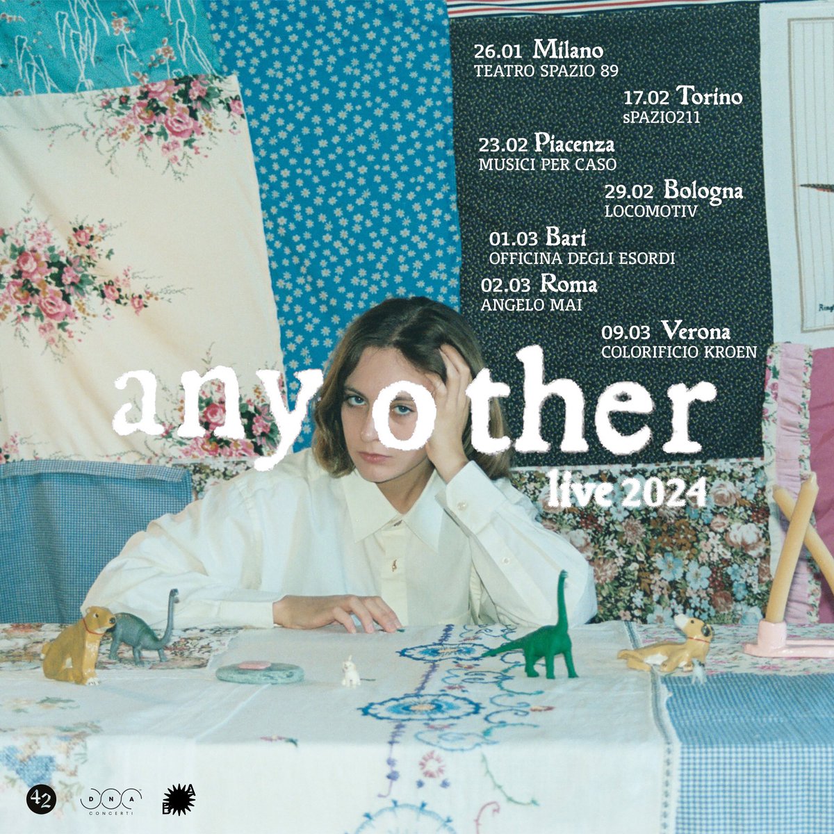 sono uscite le prime date dell’anno prossimo 💫 spero di vedervi in giro ♥️