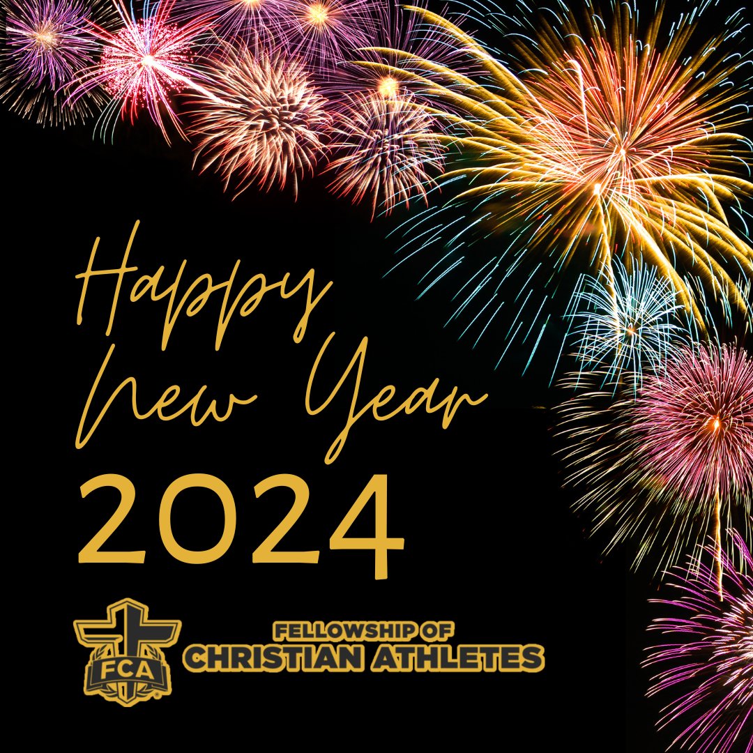 HallofFameFCA's tweet photo. HAPPY NEW YEAR FROM HALL OF FAME AREA FCA!! 🎉
Psalm 65:11 - "You crown the year with your bounty, and your carts overflow with abundance."
#FCA #HallofFameAreaFCA #NewYear2024 https://t.co/9SxRHb0AWg