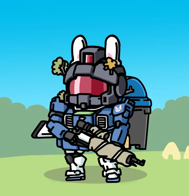 Rabbit Squad Miyu's GM Sniper 