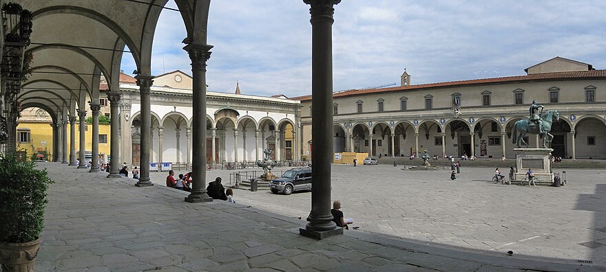 isl1965's tweet photo. Florencia. O cómo convertir una tragedia en una obra de arte que aún nos conmueve después de 600 años. ⚜
Hoy es el #Díadelosinocentes y nos vamos a la plaza florentina de Ss. Annunziata, una de las más bonitas de la ciudad (pasear por ella de noche es 🔝🔝). (sigue) https://t.co/G00nLvG40X