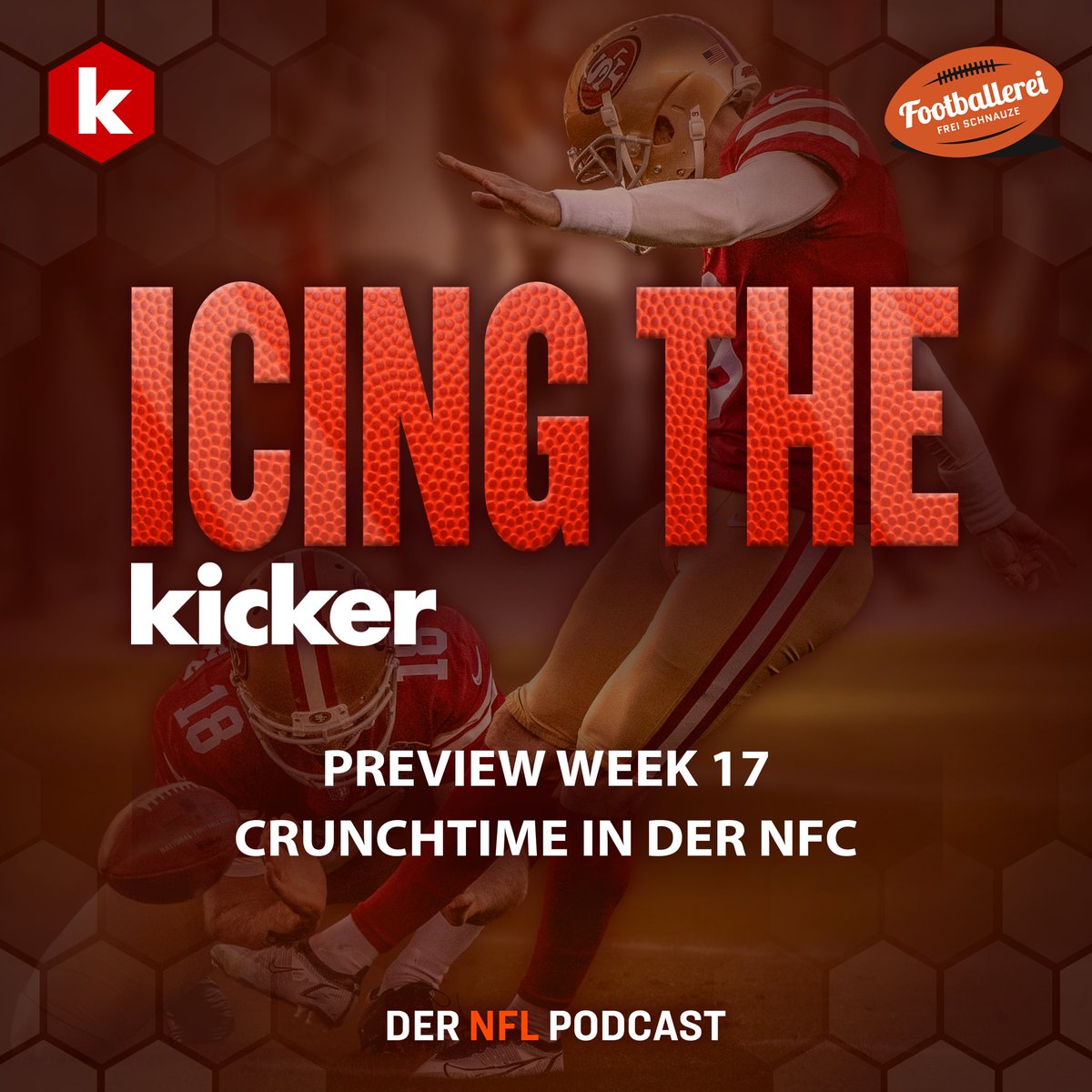 Neue Folge ICING THE KICKER 🎙️👋🏼

➡️ das Playoff-Rennen in der NFC
➡️ Topduell Ravens gegen Dolphins
➡️ die Aussichten der Cowboys
➡️ das Russell-Wilson-Dilemma
➡️ Jaire Alexander und der Münzwurf

➡️ linktr.ee/icingthekicker