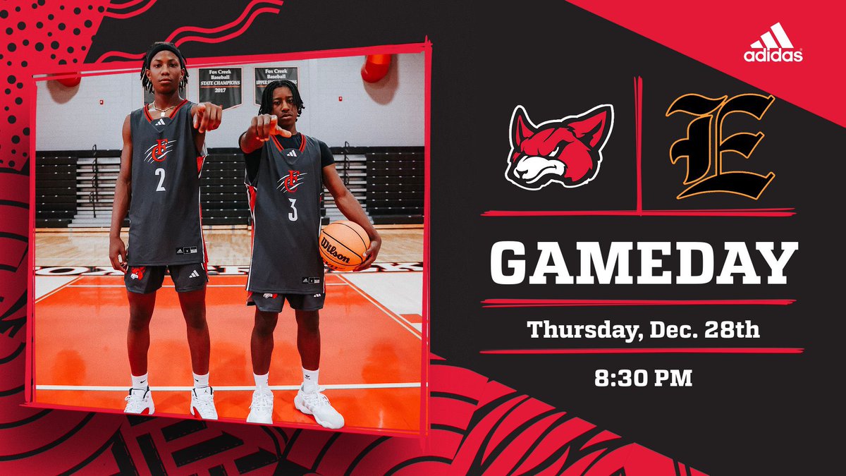 🏀GAMEDAY🏀

🗓️ Thursday, Dec 28th
🆚 6A Evans HS Knights 
📍 Evans HS Gymnasium <a href="/evans_bball/">EvansKnightsBball</a> 
🕖 Varsity Boys - 8:30 pm
🎟️ $9 - Semifinals of Evans HS Holiday Classic 
🔗 gofan.co/event/1317168?…

#GoCreek 🦊🏀