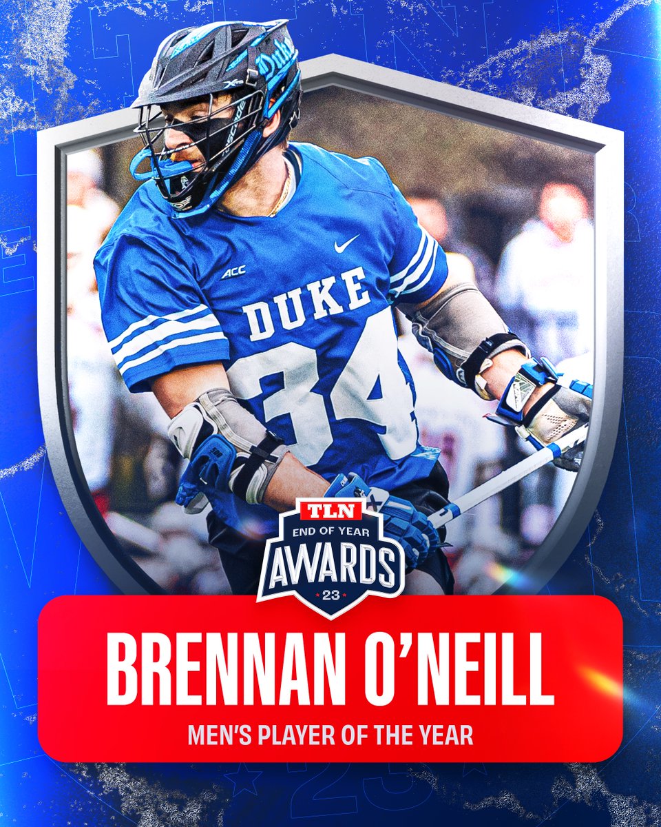 BEST MEN'S PLAYER: BRENNAN O'NEILL 🥇😈

O'Neill was a monster for both <a href="/DukeMLAX/">Duke Men's Lacrosse</a> and <a href="/USAMLax/">U.S. Men's National Team</a> this year. Here are some of his best plays from 2023...

[THREAD] 🧵👇