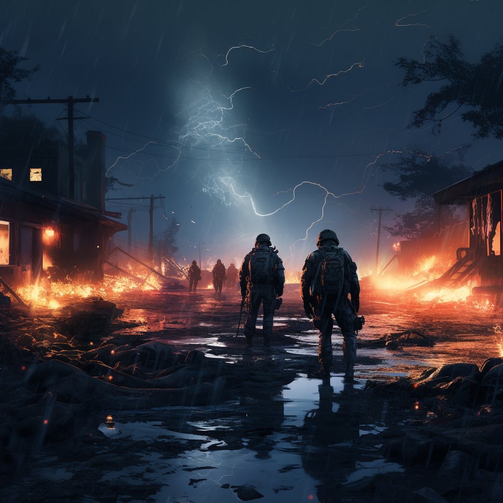 game4index's tweet photo. In 'Spec Ops: The Line', players encounter a horrifying scene where they inadvertently use white phosphorus on civilians, leading to a deeply unsettling moment of realization.
#SpecOpsTheLine #Shooter #YagerDevelopment #MoralDilemma https://t.co/2h4GnMeTjU