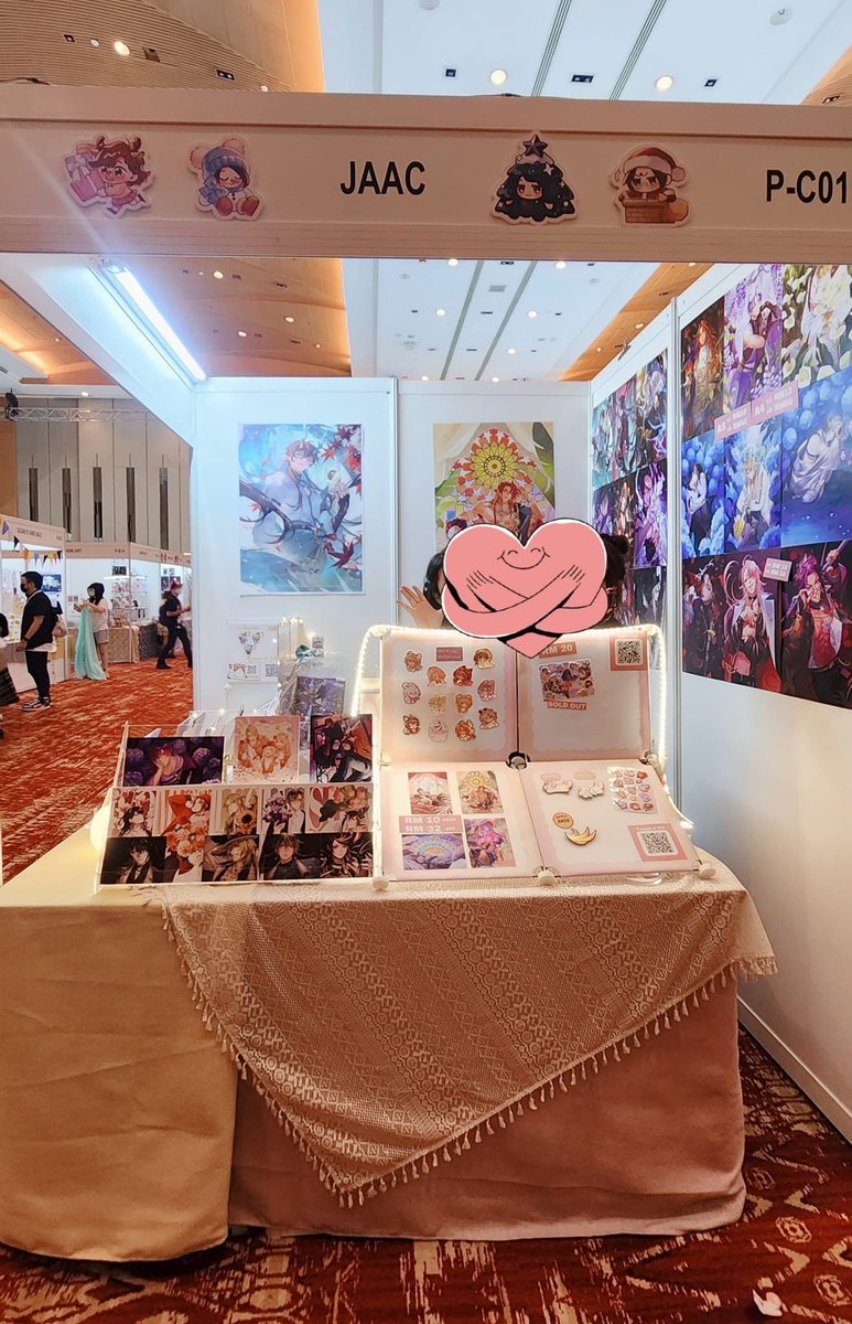 #ComicFiesta2023 
Many thanks to CF officials for the opportunity to be in charge of the KV this year. 
This year's experience was great
Thanks again for all the love and support ~

There will be updates around Jan for online orders (local/intl. store) See you all next year >vo
