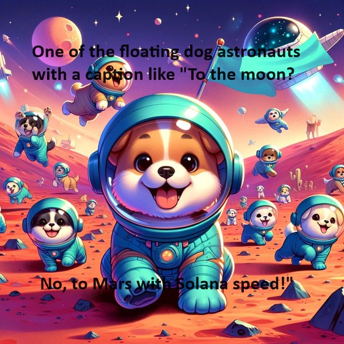 sylvioooo's tweet photo. @starkcryptotony @blknoiz06 LFg @MarsPuppiesSOL to mars https://t.co/mjCcgYaADf
