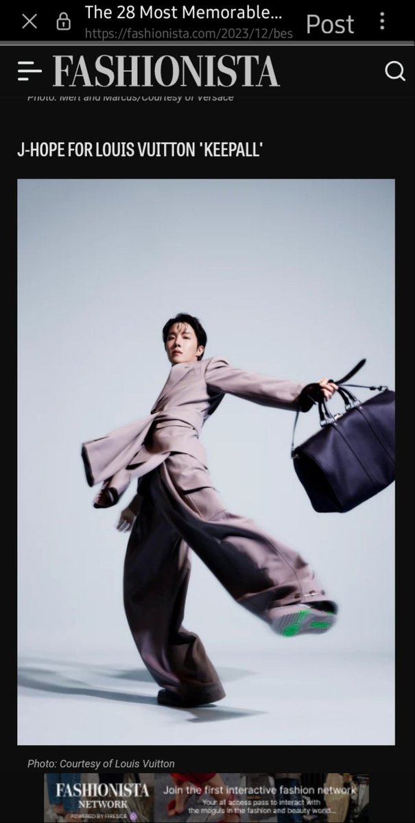 goonhopefully's tweet photo. j-hope for Louis Vuitton!
#Keepall
#jhopexLouisVuitton https://t.co/FL3N5Fl2ta