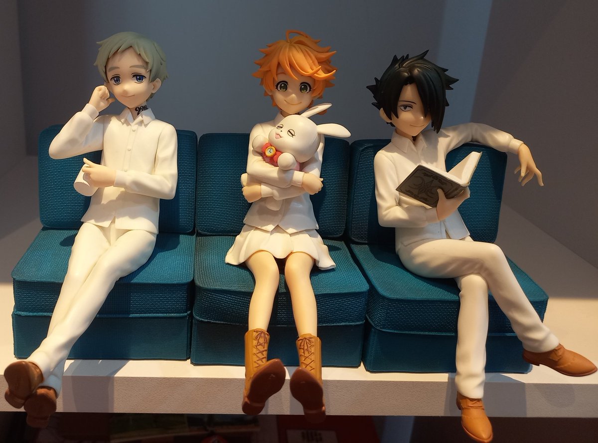 yumenutsuki's tweet photo. enfim galera do balacobaco, ‼️‼️ESTOU VENDENDO ESSAS FIGURES DE THE PROMISED NEVERLAND USADAS POR :
4️⃣5️⃣0️⃣ - levando as 3
3️⃣0️⃣0️⃣ - levando 2
1️⃣7️⃣0️⃣ - levando 1
São originais e vão com caixa original também, não tem avarias e posso mandar mais fotos por DM/Whatsapp

❤️ e 🔁 pfv https://t.co/sECYoKa4lG