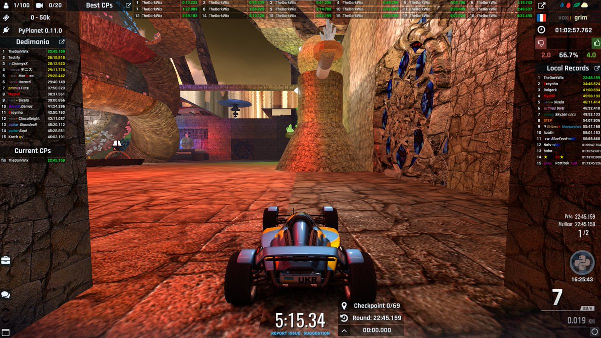 cc, aucune idée de si c'est WR mais j'voulais m'amuser un peu sur du RPG pendant les vacances, plutôt fier du temps 😄 Si qqun a l'info du WR je suis preneur