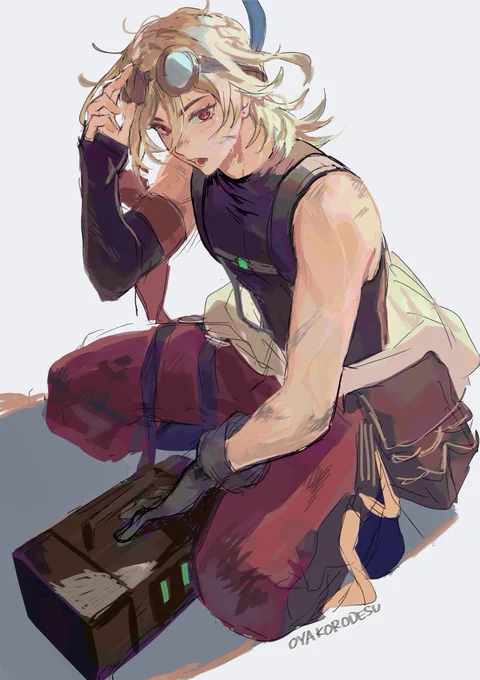kaveh is like dessert, always have time for drawing him 