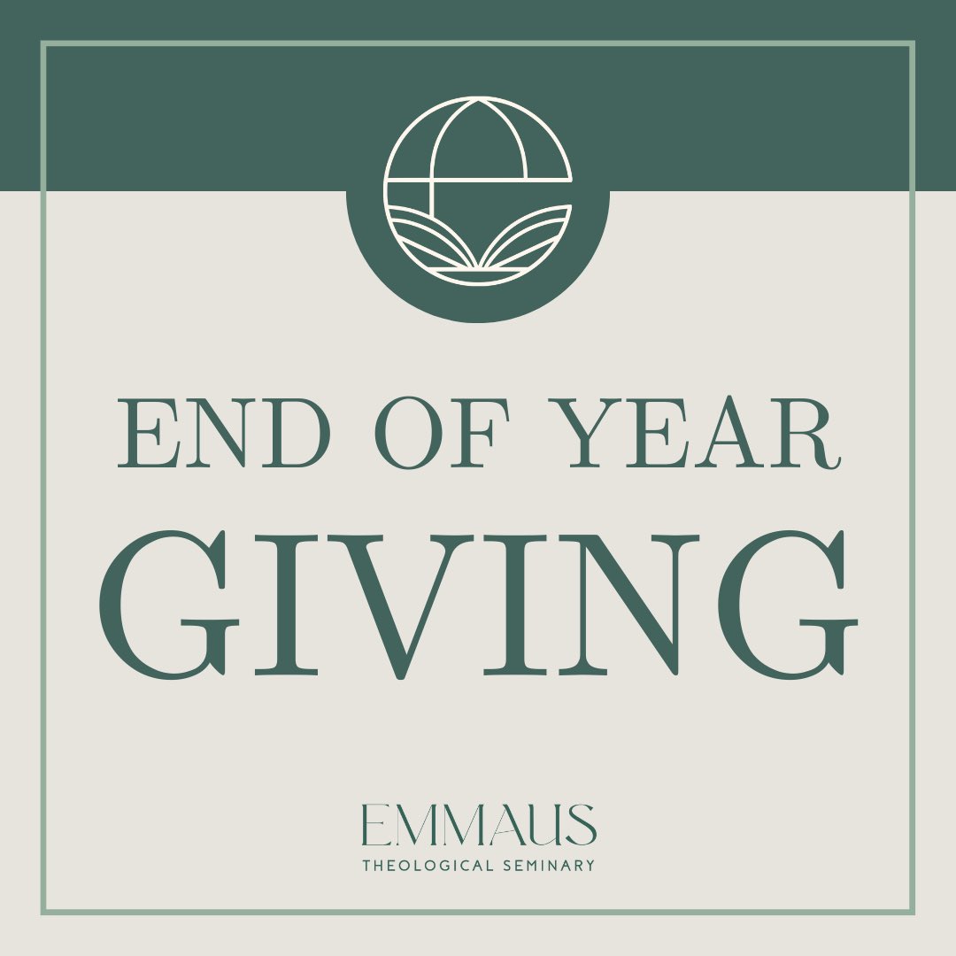 EmmausSeminary's tweet photo. Looking to make an end of year gift? 

All gifts are tax-deductible and further the work of Emmaus to foster embodied formation for the church. 

You can give securely at https://t.co/ksm4zCLyhk. https://t.co/YN5awSPrrK