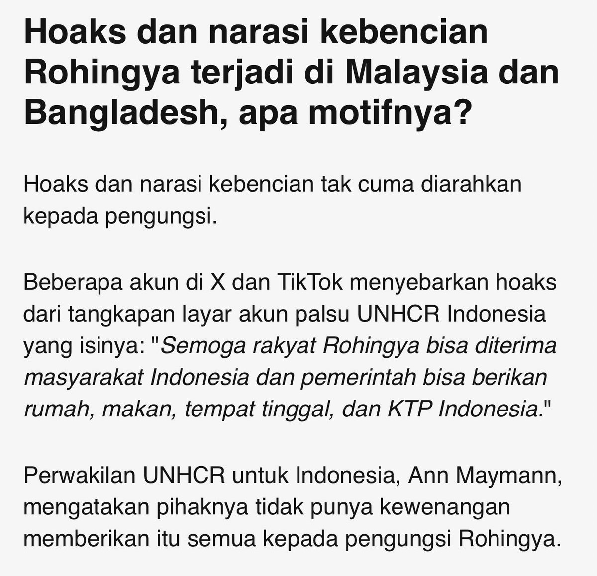 iamxoch's tweet photo. https://t.co/7vAvV2Wq9S
Lo mending cari berita lagi deh ye, kasian kemakan hoax https://t.co/xLWv3iyQUB