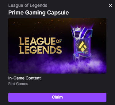 fazeybtw's tweet image. Anyone from LoL need this? #twitchprime #LeagueOfLegends