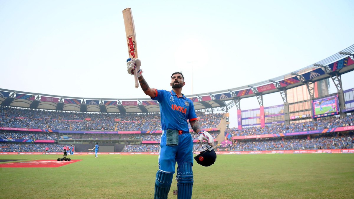 ImTanujSingh's tweet photo. Virat Kohli in International cricket in 2023:

Matches - 35
Innings - 36
Runs - 2048
Average - 66.06
Hundreds - 8
Fifties - 10
Highest score - 186

- He is The Top contender for ICC Cricketer of the Year award...!!!! 🐐 https://t.co/Ce82PhYCXL