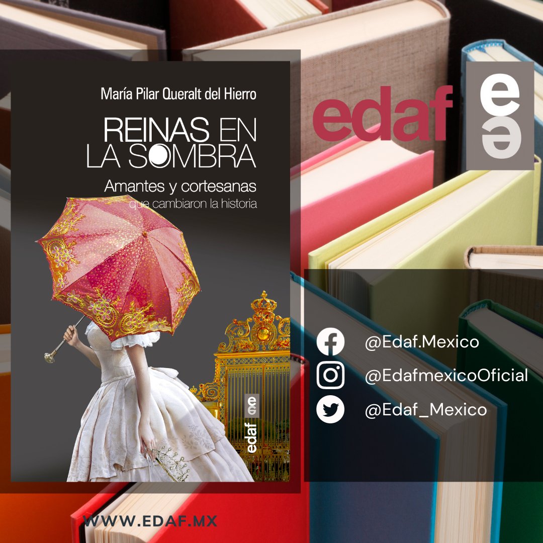 EDAF_MEXICO's tweet image. Son escasos los monarcas que no cuentan con una larga historia de relaciones extraconyugales.

Más Información
Tel: 2222111387

#edaf #edafmexico #lectura #LecturaRecomendada #puebla #reinas #reinado #reinart #reinartdesign #Reinasenlasombra #sombra