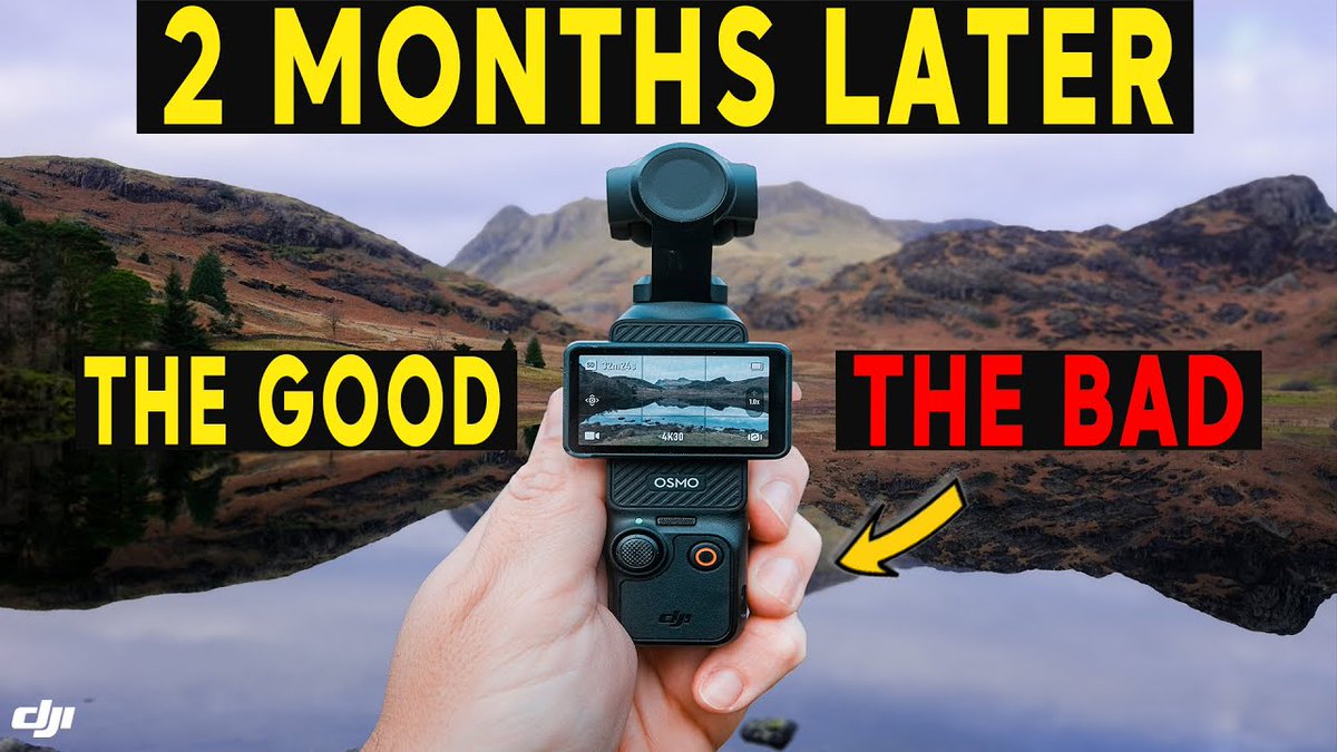 DARRENMPRO's tweet image. 2 Months Later review on the DJI Pocket 3 youtu.be/Vm3i_pvlDbE
@DJIGlobal #dji #djipocket3 #pocket3