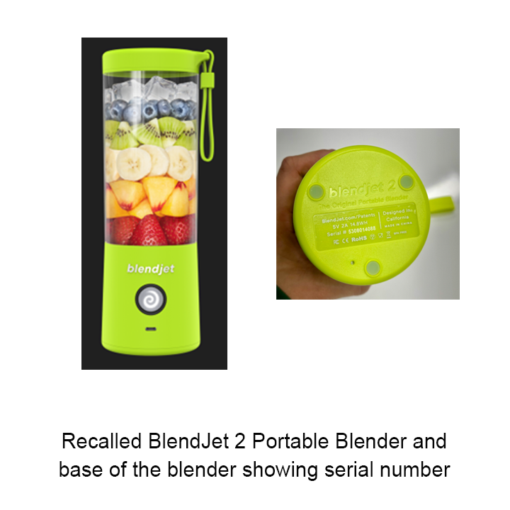 BlendJet recalls millions of its portable blenders due to fire and