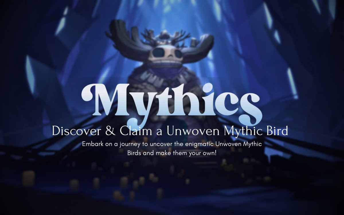 oddities_yxz's tweet photo. Get ready for a Magical adventure!
A unique chance to own Unwoven Mythic Birds.
Explore the mysteries of the Odditorium and discover these extraordinary Unwoven Mythic Birds and get the opportunity to own them;
🔗 https://t.co/Zx1gvLsHXC