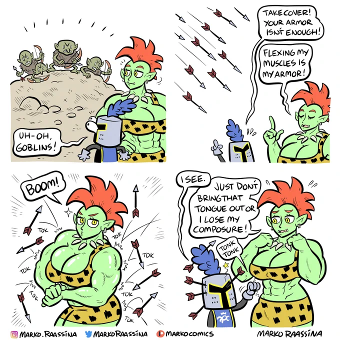 My Girlfriend Is an Orc Warlord - Goblin Attack 