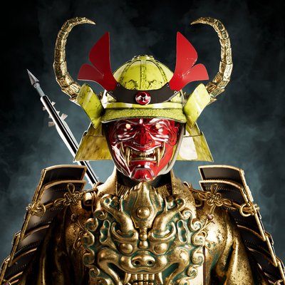 Bushido_Society's tweet photo. Recently picked up this yellow helmet red mask masterpiece. We want to congratulate @BlessedDogsPxL who recently went from an FP of. 0.15 SOL to over 1 SOL in a matter of days. No hype just pure organic appreciation of great art. We are the largest holder of these beautiful pups. https://t.co/uzHyFkNX7t