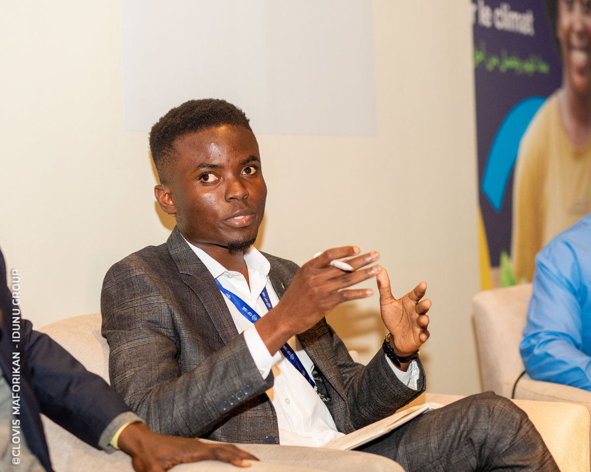 [ COP-28 - Trowback ]

<a href="/ClaudeSodokin/">Claude Sodokin</a>  , a partagé des perspectives éclairantes aux côtés de Moudjahid Akorédé WABI, Koto Daniel DAGNON et Tabaraka BIO BANGANA, lors d'un panel sur l’avancée de l’opérationnalisation des mécanismes de marché carbone 👇