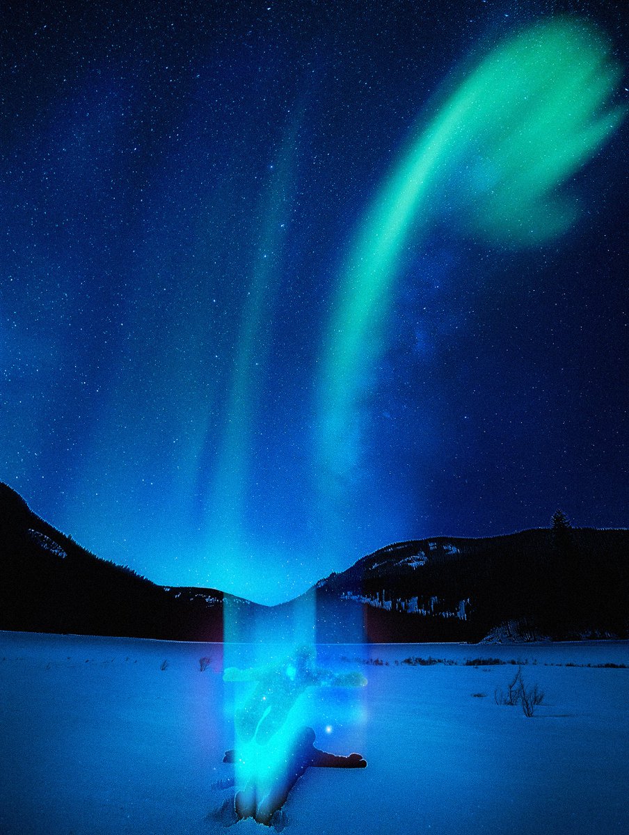 etozheques's tweet image. snow angel