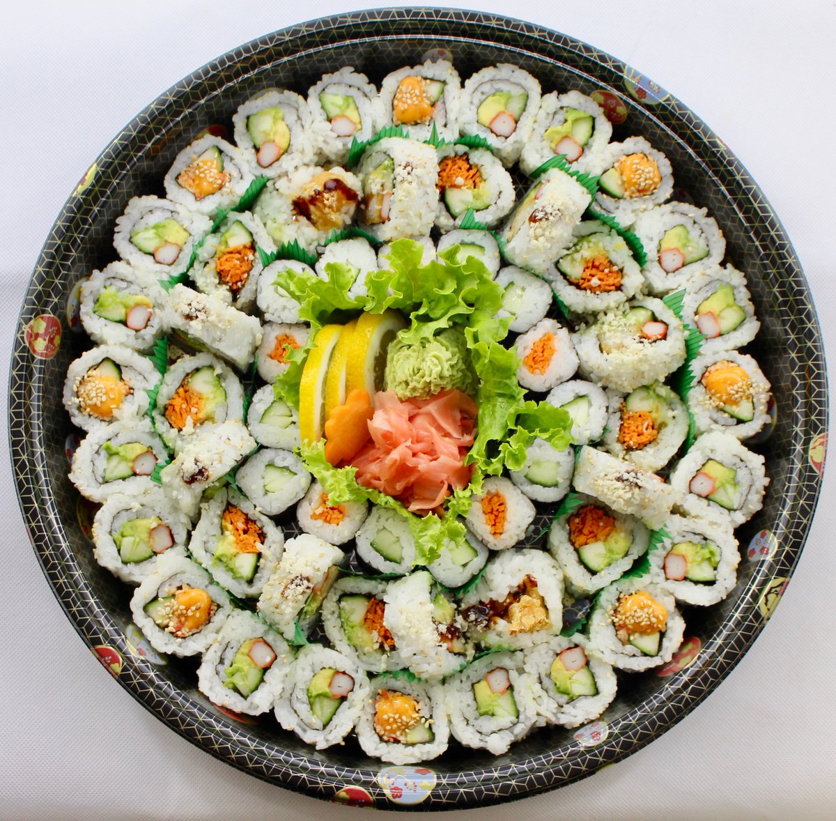 SunripeFresh's tweet photo. It's sushi time! Which is your favourite roll? Made fresh in store daily. https://t.co/RfcDyHqUxY