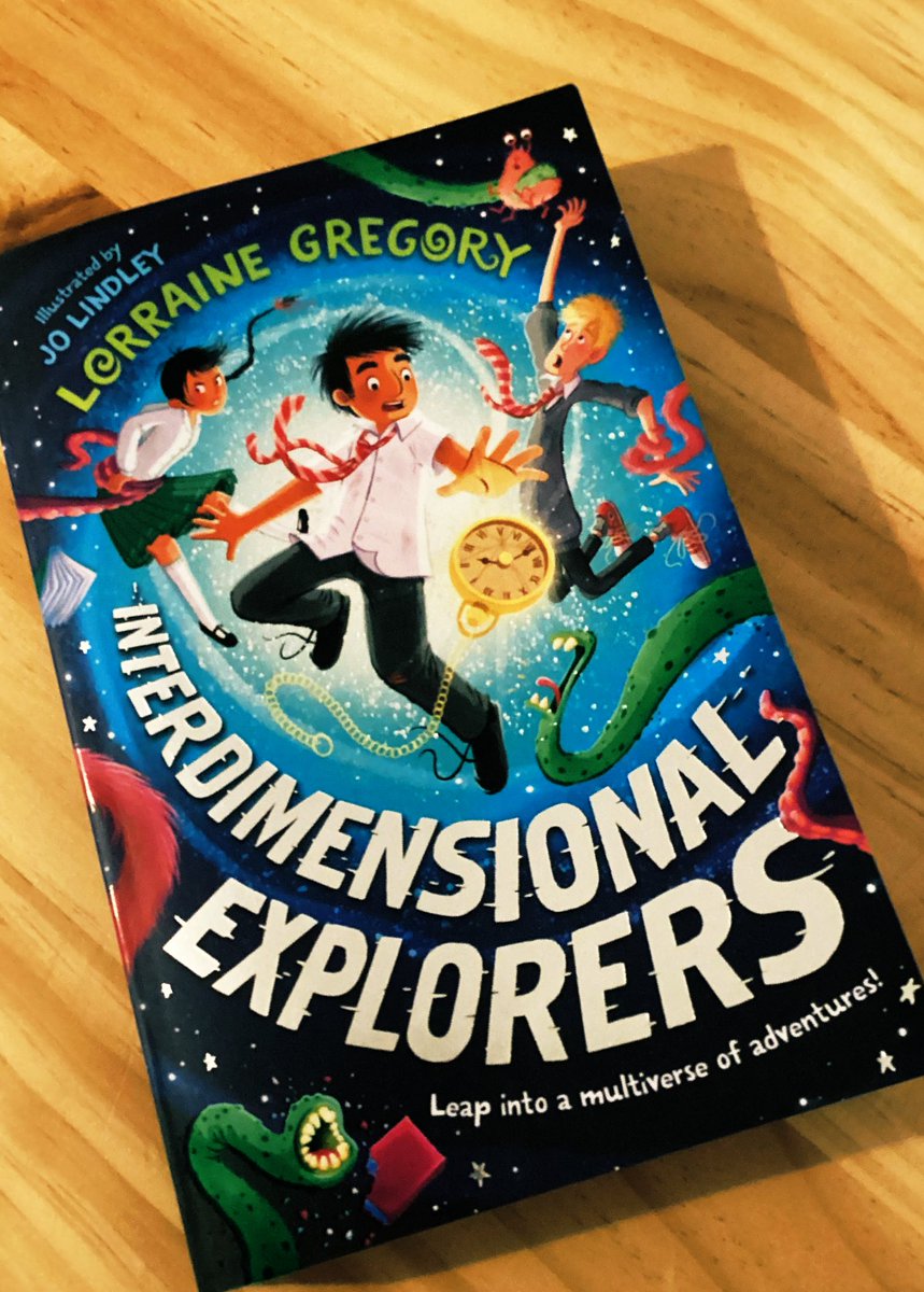 Just finished reading Interdimentional Explorers by <a href="/authorontheedge/">Lorraine Gregory 💙</a> It was a brilliant read, packed with imaginative, loveable characters, excitement and a fun filled story. I loved it! ✨❤️✨5 stars ⭐️⭐️⭐️⭐️⭐️ from me. #kidsbooks #BookReview #BookRecommendation