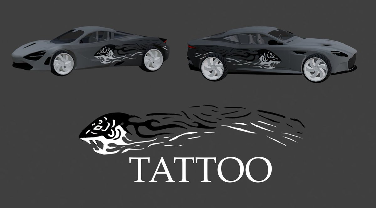 “Tattoo” a simple skin concept for #MadCity 'Are you ready?' #MadCity