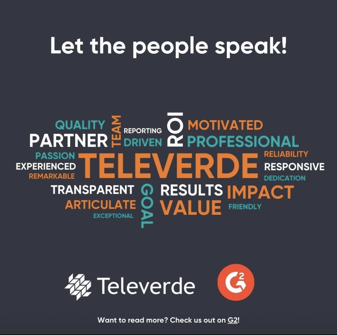 Televerde's tweet photo. As we close another successful year, we’re riding high on glowing #G2 feedback! Our partners spotlight #impact, #value + #reliability as hallmarks of the #TeleverdeEffect.
See the full spectrum of why our clients choose us again and again: https://t.co/98bfsDHXmM
#CX #csat #b2b https://t.co/MA3eBXbwOO