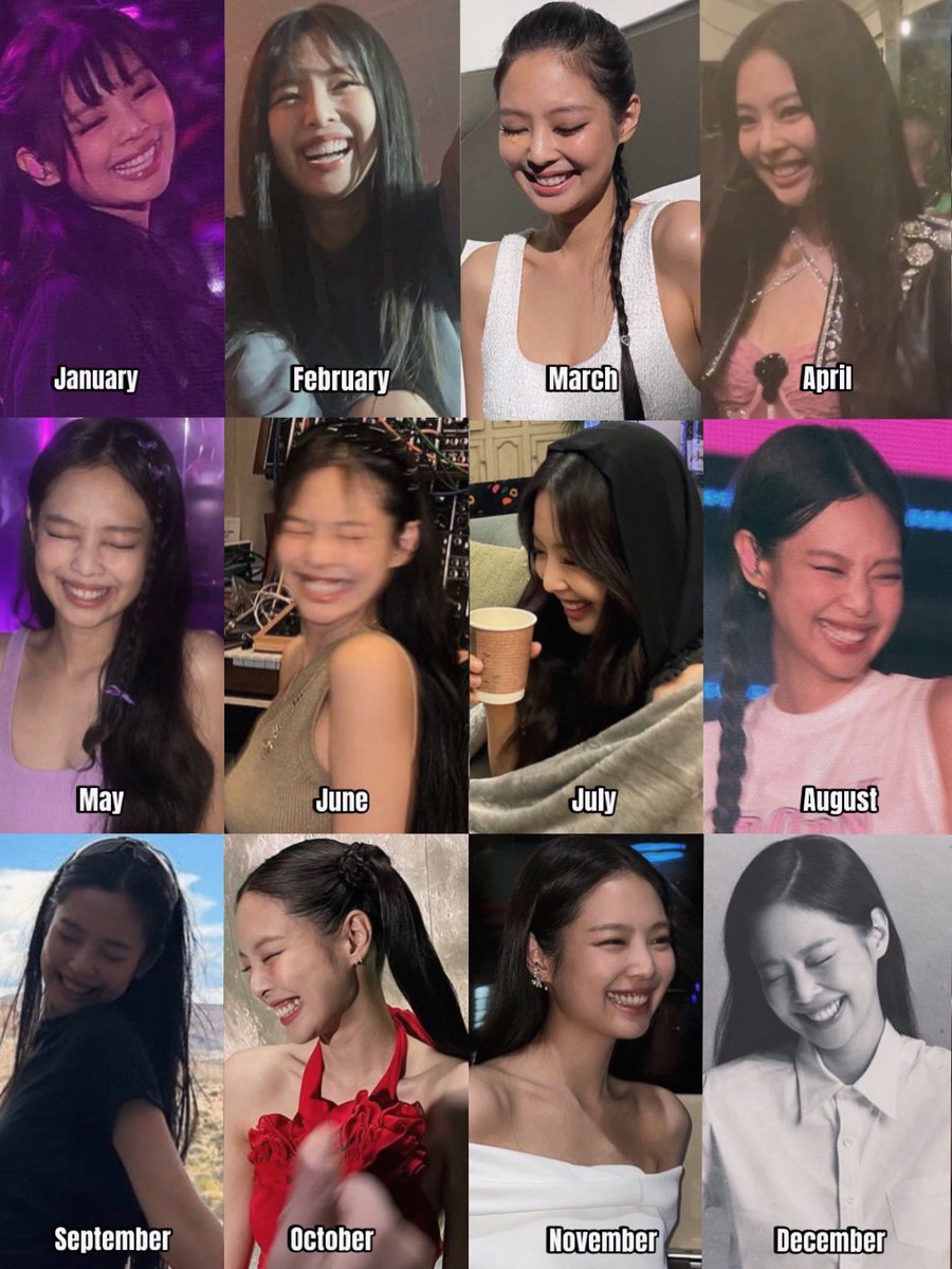 Jennie’s smile through 2023