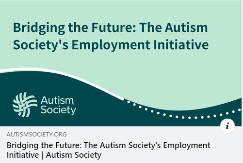 NassSuffASA's tweet photo. The Autism Society believes that having access to meaningful employment opportunities is key to living a fulfilling life for those on the Autism Spectrum. Through the Employment Initiative, we seek to redefine employment for Autistic individuals by embracing a Fulfillment Mindset https://t.co/yXeugtA1zH