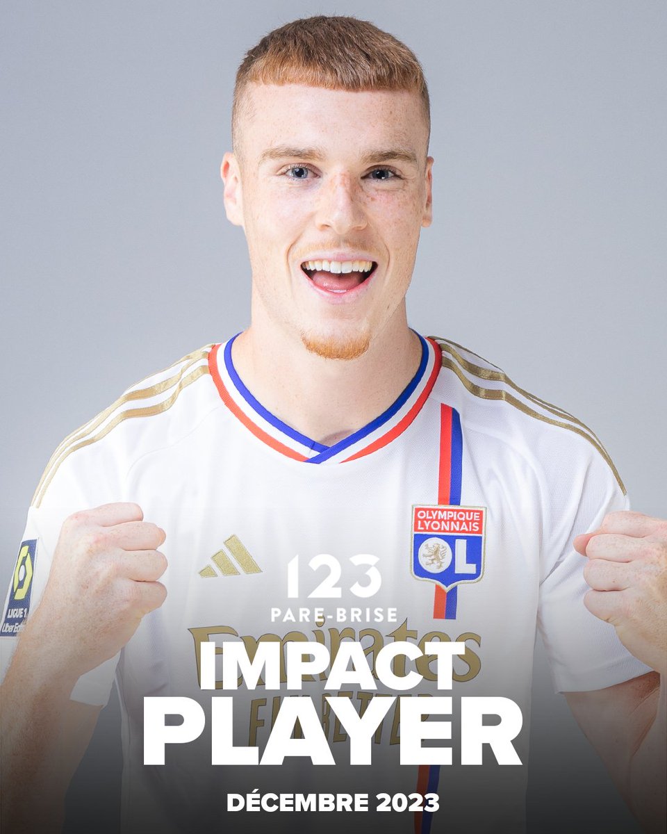 OL_English's tweet photo. 2⃣ goals
1⃣ assist
🥇 December's @123PareBrise Player of the Month

Congratulations, @obrienjake_! 👏 https://t.co/TEzUmsEquw