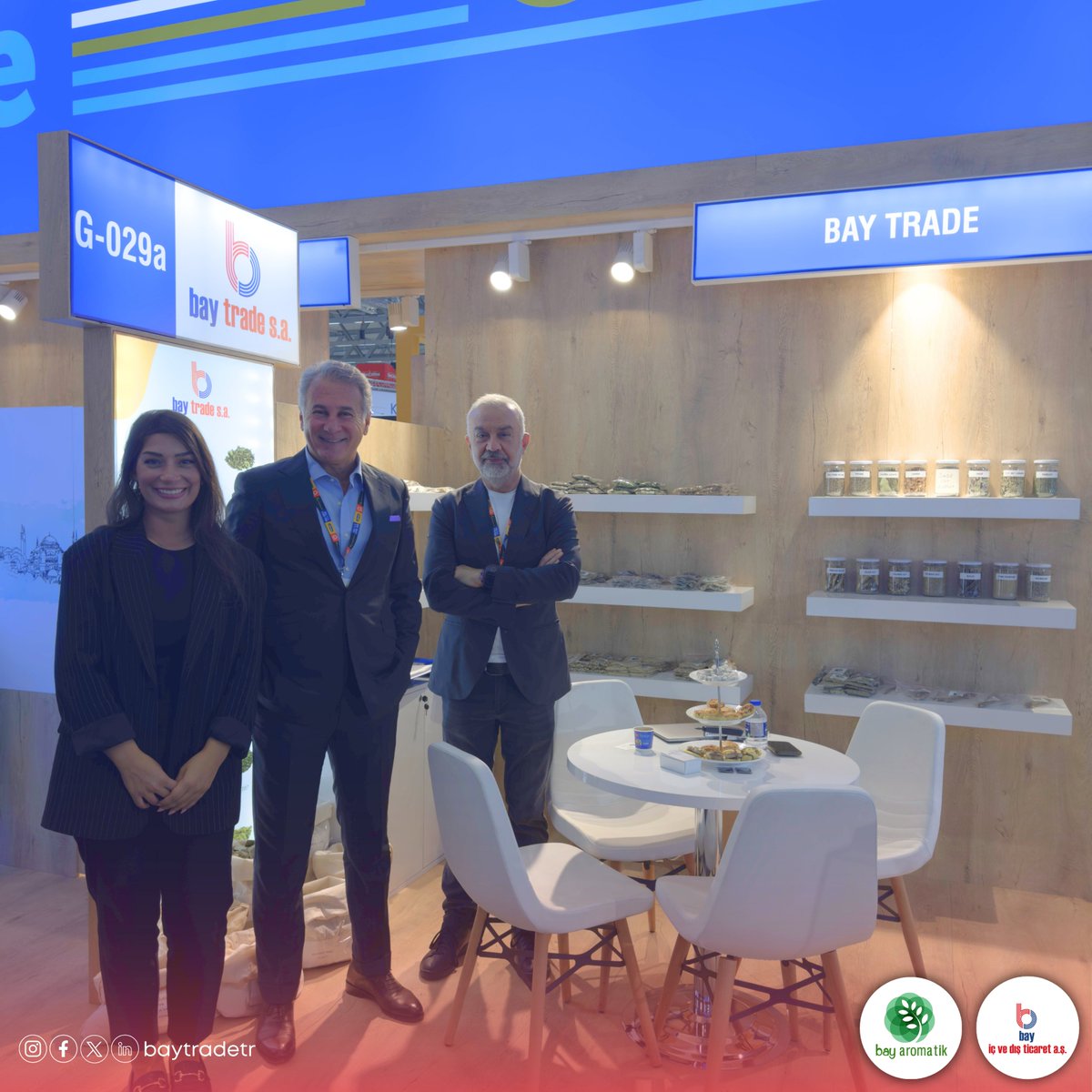 baytradetr's tweet photo. #TBT time from Anuga.
#BayTrade #SabayGroup #Sabay #Anuga #Anuga2023 #AnugaFair #Cologne #weareAnuga #licorice #sage #linden #Cologne #TasteTheFuture https://t.co/DldDGvu6bu
