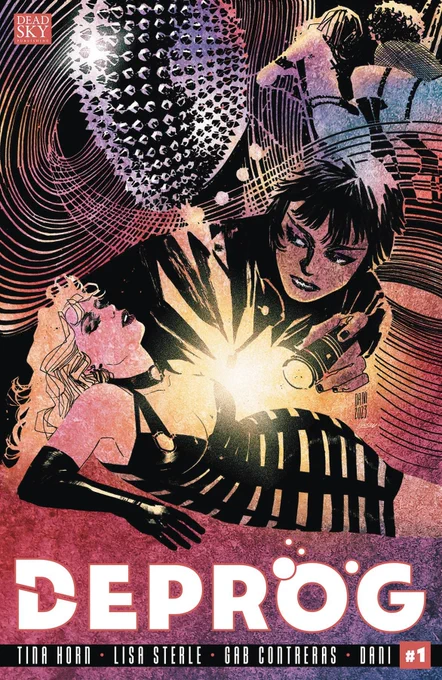 Thrilled to present the  cover to my sexy queer noir comic DEPROG from  , written by , colors by . DEPROG #1 is out in comic shops March 20, preorder today!comics pros hmu if you want a advance reader copy  