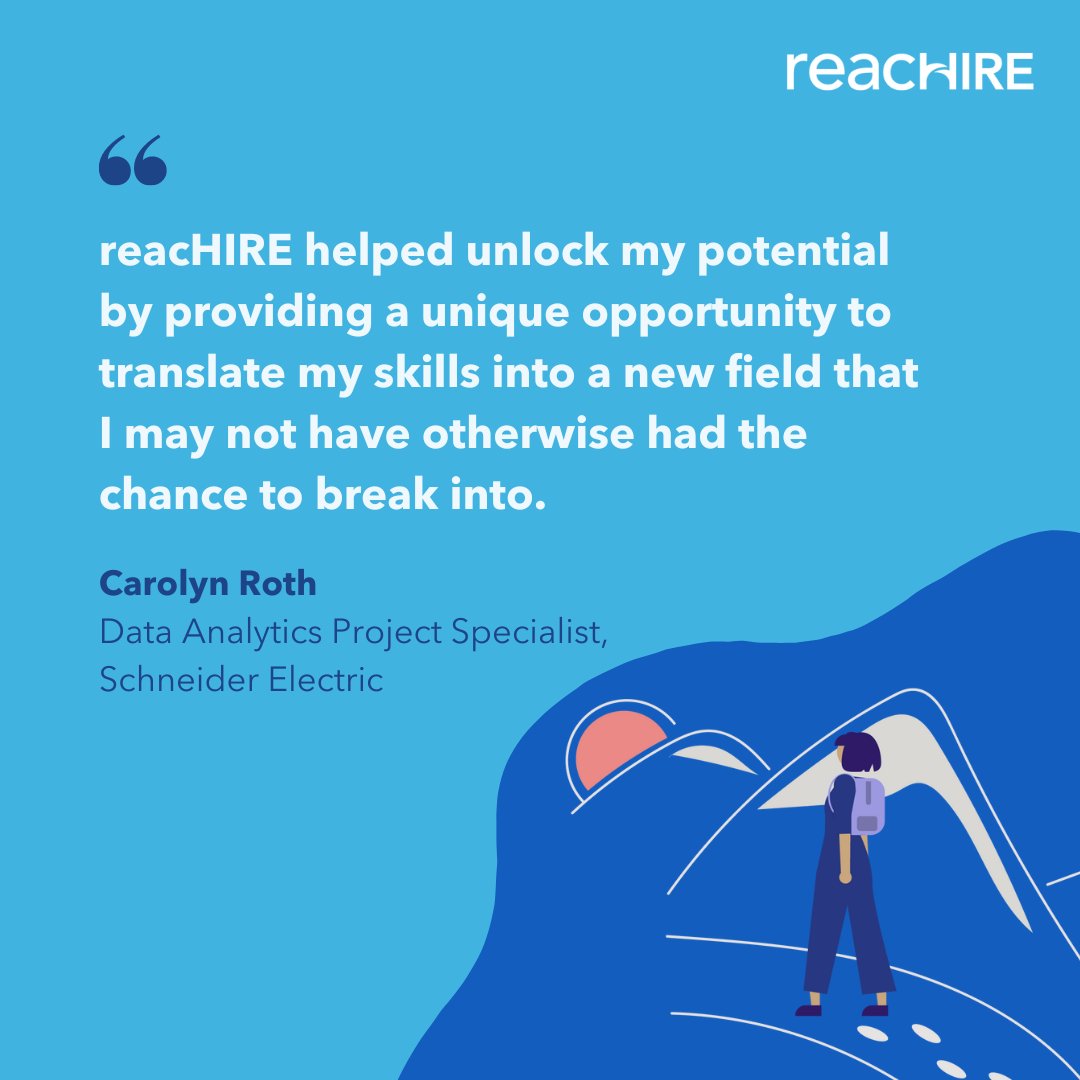 It's important to remember that careers are rarely linear, &amp; it's okay to change fields or come back at a different level. It's all part of your journey!
Are you considering returning to work or a change in your career for the new year?
#careerbreak #returnships #reacHIRE