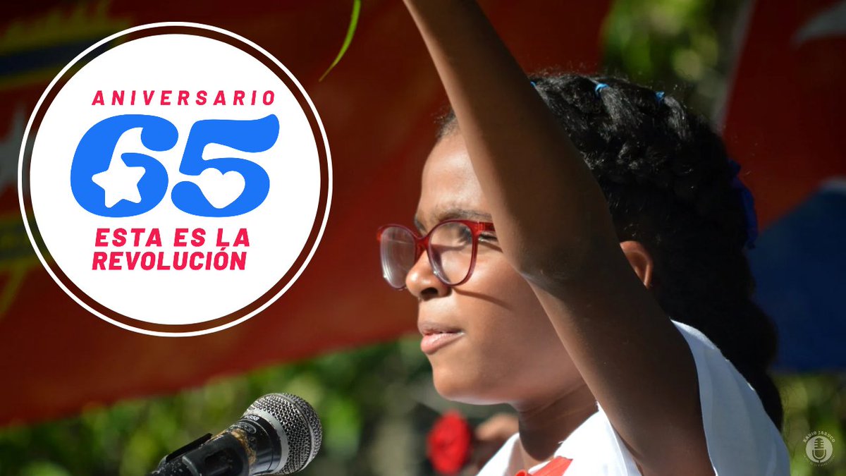 ❤️🇨🇺 Quién se levanta hoy con #Cuba se levanta para todos los tiempos, porque #EstaEsLaRevolución.#65AñosEnRevolución #UnidosPorJaruco #JuntosPorMayabeque