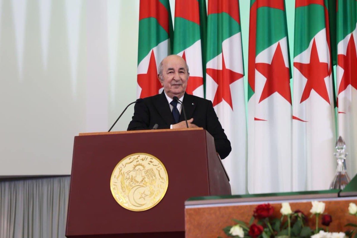 ambassadeott's tweet photo. Le discours intégral de Monsieur le Président de la République Abdelmajid #Tebboune devant le parlement.
https://t.co/ujwmGNGcrc https://t.co/imxqtHoFCj