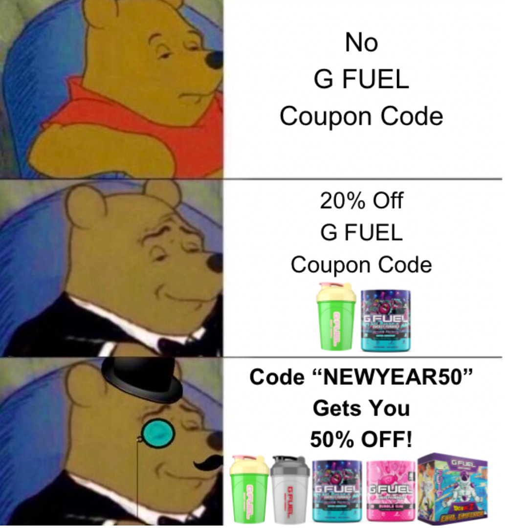 💙 𝗥𝗧 + + 𝗙𝗢𝗟𝗟𝗢𝗪 to win a #GFUEL TUB of your choice! 2 winners picked tomorrow in honor of our NEW YEAR'S SUPER SALE!!!

✅ Code "𝗡𝗘𝗪𝗬𝗘𝗔𝗥𝟱𝟬" = 50% OFF on select items!

🛒 𝗦𝗛𝗢𝗣: GFUEL.ly/new-years-supe…