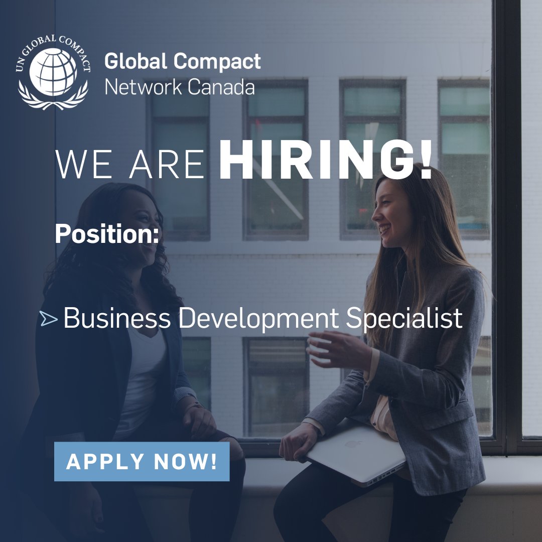 📣 We're on the lookout for a passionate Business Development Specialist! 
💡 If you're motivated to promote sustainability and the #GlobalGoals, this is your platform.
⏳ Application Deadline: 4 January 2024
👉 Apply here: unglobalcompact.ca/who-we-are/car…