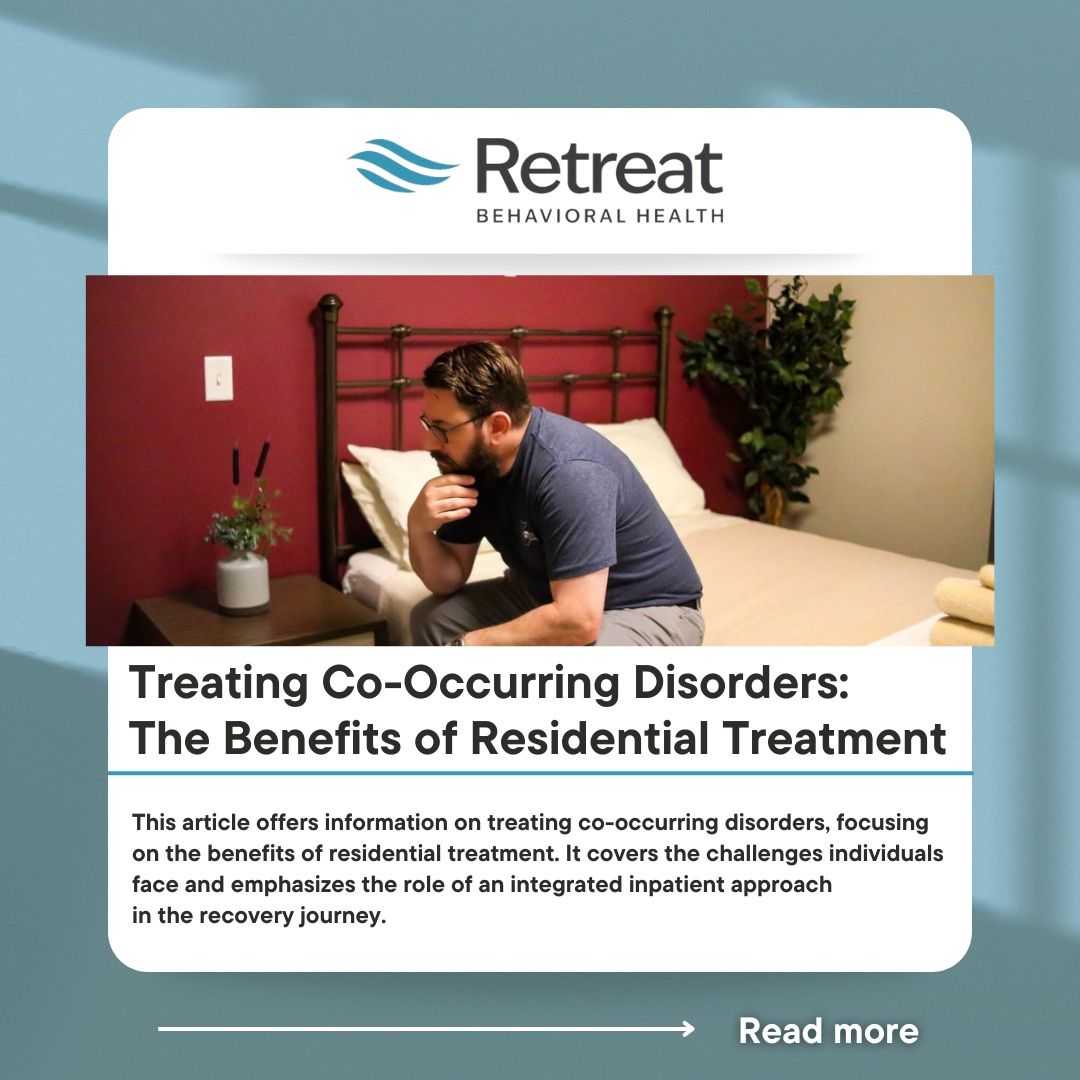 Discover the benefits of integrated inpatient treatment for individuals with co-occurring disorders.

Explore comprehensive assessments, multidisciplinary approaches, and evidence-based practices in residential treatment programs.

Read more:
🔗 retreatbehavioralhealth.com/blog/treating-…