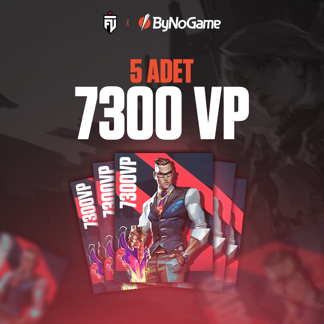 Yıl bitmeden bir hediye daha! 🎁 

ByNoGame’in katkılarıyla 5 takipçimize 7300 VP hediye ediyoruz!

✅ Bizi ve @ByNoGame’i takip et,
✅ Bu post’u RT’le!