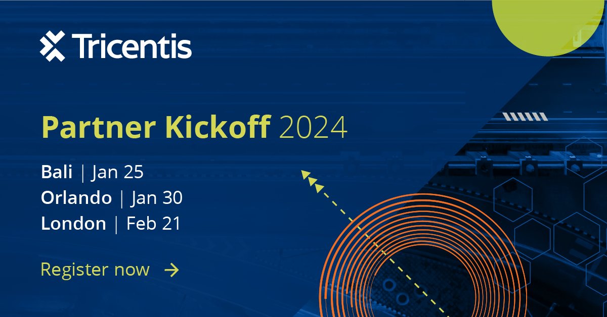📣 Attention #Tricentis Partners! Don't miss your chance to be at the top of Tricentis #innovation, best practices, and exciting news 🤩 Attend our 2024 Partner Kickoff! 
 
This event promises to be an invaluable experience! 
✅ Register today: bit.ly/41FXBiD